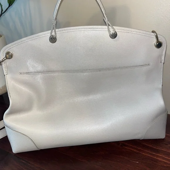 Furla Piper Top Handle Satchel Bag Purse - Picture 3 of 8